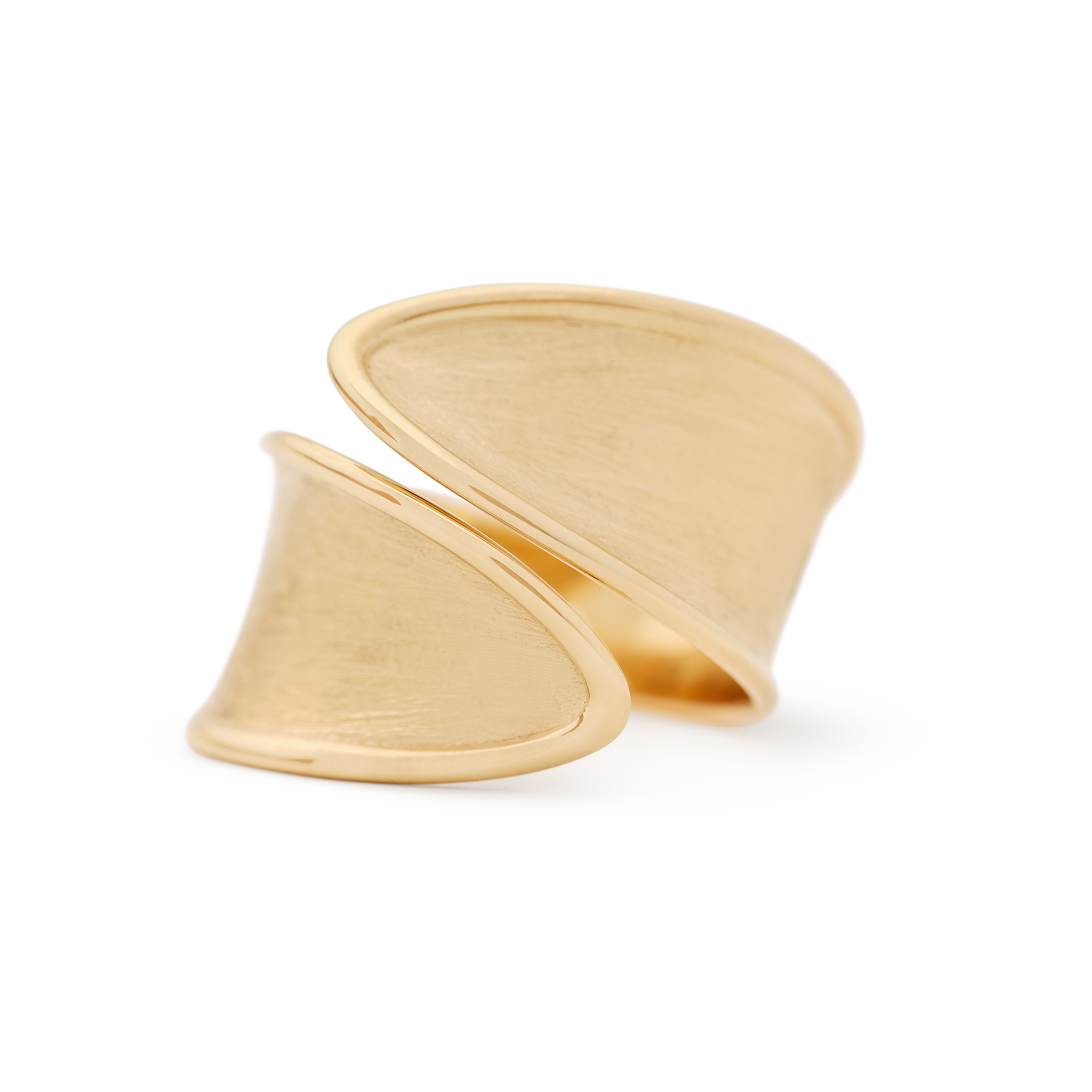 ミニロココRING 真鍮 Marco Bicego Lunaria Twist Yellow Gold Ring | Maison Birks
